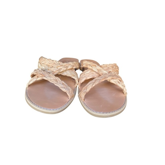 Dolce Vita Nebi Natural Raffia Sandals I Size:8.5 - Picture 5 of 10